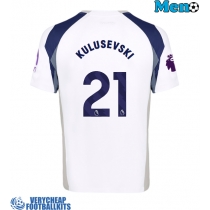 Tottenham Hotspur Dejan Kulusevski #21 Replica Home Shirt 2025-26 Short Sleeve
